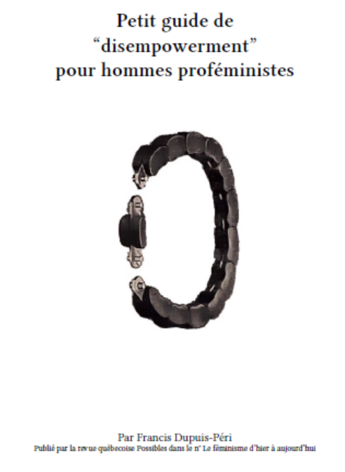 Petit guide du « disempowerment » pour hommes proféministes